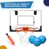 Dilabnba 8 Inch Mini Rubber Replacement Basketball for Toddlers Adults, Toddler Soft Beach Pool Balls, Bouncy Ball Sports Party Game for Kids(4PCS) view 3