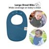 8-Pack Organic Baby Bibs for Boys, Girls - Soft Cotton Drooling and Teething Bibs for Baby Girl & Boy, Extra Absorbent, Easy To Clean & Put On for Toddler, Newborn, Infant 0-24 Months (Cruise) view 2