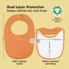 8-Pack Organic Baby Bibs for Boys, Girls - Soft Cotton Drooling and Teething Bibs for Baby Girl & Boy, Extra Absorbent, Easy To Clean & Put On for Toddler, Newborn, Infant 0-24 Months (Cruise) view 3