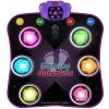 Flooyes Dance Mat Toys for 3-12 Year Old Kids, Electronic Dance Pad with Light-up 6-Button Wireless Bluetooth, Music Dance with 5 Game Modes, Birthday Toys Gifts for 3 4 5 6 7 8 9 10+ Year Old Girls view 1