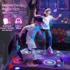 Flooyes Dance Mat Toys for 3-12 Year Old Kids, Electronic Dance Pad with Light-up 6-Button Wireless Bluetooth, Music Dance with 5 Game Modes, Birthday Toys Gifts for 3 4 5 6 7 8 9 10+ Year Old Girls view 3