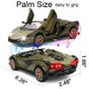 1:32 Convertible Sian FKP37 Diecast Car Model Toy, Pull Back Toy Vehicle with Sound and Light, Door Can be Open, Die cast Metal Toy Cars for Kids Toddler Boys Girls Gift view 2