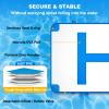 VEVOR Inflatable Floating Dock 10 x 6.5 ft, Inflatable Dock Platform with Electric Air Pump, Inflatable Swim Platform 6 Inch Thick, Floating Dock 5-6 People, Floating Platform for Pool Beach Ocean view 4