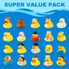 Arttyma Rubber Ducks in Bulk,Assortment Duckies for Jeep Ducking Floater Duck Bath Toys Party Favors (100-Pack) view 4