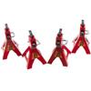 4Pcs Vgoohobby 1/10 RC Scale Toy Decoration Metal RC Jack Toy Stands Simulation Compatible with Traxxas TRX4 Axial SCX10 RC4WD Tamiya CC01 D90 HPI HSP 1/10 RC Climbing Crawler Car (Red) view 4