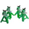 4Pcs Vgoohobby 1/10 RC Scale Toy Decoration Metal RC Jack Toy Stands Simulation Compatible with Traxxas TRX4 Axial SCX10 RC4WD Tamiya CC01 D90 HPI HSP 1/10 RC Climbing Crawler Car (Green) view 3