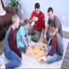 AmishToyBox.com Wahoo Marble Board Game Set, 16" Wide, Maple Wood, Double-Sided view 4