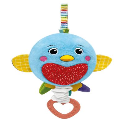 Clementoni - Soft Bird Carillon Newborn, Music Box, Baby Sleep Game 0 Months, Multicolor (17794)