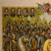 1000 Piece Jigsaw Puzzle | Prominent Union and Confederate Generals and Statesmen | 1861-5 view 4