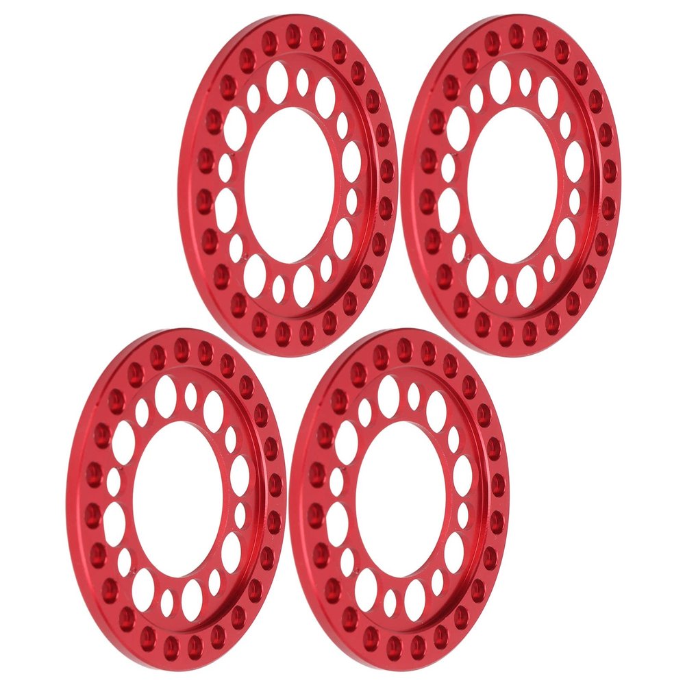 RC Wheel, 1.9 Rings Beadlock Reasonable Design 4 Reusable Wear Resistant Pieces with Screws for RC Car 110