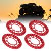 RC Wheel, 1.9 Rings Beadlock Reasonable Design 4 Reusable Wear Resistant Pieces with Screws for RC Car 110 view 2