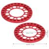 RC Wheel, 1.9 Rings Beadlock Reasonable Design 4 Reusable Wear Resistant Pieces with Screws for RC Car 110 view 4