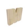 FixtureDisplays First Name Initial Personalized 7" Tall Wooden Kids Letter Piggy Bank Custom Name Coin Bank, Wood Alphabet Letter Bank Money Box Birthday Home Decoration - Letter "M" 15553-M-1D view 3