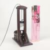 1/72 Scale Soldiers Action Figures accessories wooden functional guillotine gallows prison cage model miniature toy (guillotine) view 2
