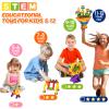 Chichalk Hexagonal Building Blocks 160 Piece, STEM Toys Building Sets Kids Building Toys for 5+ Year Old Boys Girls, Educational Kids Toys Connecting Toys Preschool Classroom Must Haves Birthday Gifts view 3