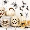 Abeillo 3 Size 120 Pieces Halloween Plastic Spiders Fake Plastic Spiders Small Realistic Spider for Halloween Prank Props Decorations view 4