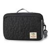 MOMIGO Baby Diaper Bag Stroller Bag - Diaper Caddy Tote Baby Stroller Bag for Diapers, Wipes & Toys (Black Flower) view 1