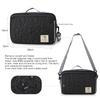 MOMIGO Baby Diaper Bag Stroller Bag - Diaper Caddy Tote Baby Stroller Bag for Diapers, Wipes & Toys (Black Flower) view 4