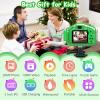 Agoigo Kids Waterproof Camera - Children Underwater HD Video Digital Camcorder, Portable Travel Toy for Toddler - Ideal Christmas Birthday Gifts for Boys Girls Age 3-12 with 32GB Card (Green) view 2