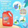 70 oz Bubbles Refills for Kids-Premixed Bubble Solution Refill Premium Bubble Liquid Bubble Juice for Bubble Machine/Wand/Blower at Wedding and Party | Kids Easy Grip Bottle view 4