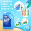 Bubble Solution Refill 70 OZ | Pre-Mix Premium Bubble Refill Solution No Measuring Required | Bubbles for Kids | Bubbles Refills | Bubbles Bulk | Bubble Machine Solution | Kids Easy Grip Bottle view 4