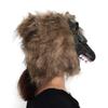 HAOZAIKEJI Halloween Scary Head Mask, Horror Animal Full Head Mask Death Witch Zombie Cosplay Costume Creepy Party Decoration Supplies (brown wolf) view 3