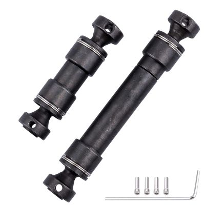 AllinRC Steel Driveshafts Compatible with Traxxas 1/16 Mini E-Revo Summit Slash RC Monster Truck Short Course Car