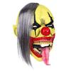 HAOZAIKEJI Halloween Scary Head Mask, Horror Animal Full Head Mask Death Witch Zombie Cosplay Costume Creepy Party Decoration Supplies (green j0ker) view 3