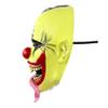 HAOZAIKEJI Halloween Scary Head Mask, Horror Animal Full Head Mask Death Witch Zombie Cosplay Costume Creepy Party Decoration Supplies (green j0ker) view 4