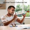 Allupal Titanic Ship in a Bottle Creator Expert Building Kit, Collectible Display Model Set, Creative Gift Toy for Adults and Teens Age 14+ (1000 Pieces) view 4
