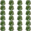 Cotiny 24 Pack Kids Army Helmets Plastic Camouflage Hats Soldier Costume Caps for Teens Halloween Costume Accessories Camo Party Supplies (Color Set 1) view 1