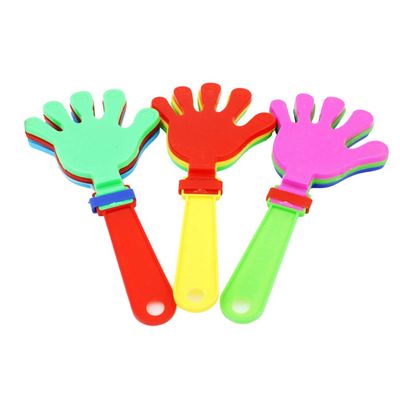 12Pcs Plastic Hand Clappers Noise Makers Clapping Hands Party Favors Clappers Noisemakers for Sporting Events Company Fiesta Birthday Party Favors Game Accessories