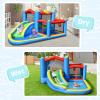 HONEY JOY Inflatable Water Slide, 6-in-1 Toddler Giant Blow Up Bouncy Water Park w/Target Ball&Climb, Outdoor Water Bounce House Water Slides Inflatables for Kids and Adults Backyard(With 480w Blower) view 2
