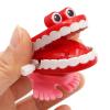 5pcs/Set Creative Dental Gift Wholesale Funny Plastic Spring Jumping Teeth Chain Clockwork Toy Baby Children Dental Clinic Toy view 3
