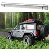 Vgoohobby 8.6" x8.6" RC Car Simulation Side Car Roof Top Tent Rain Canopy Sunshade Decoration Accessory Compatible with Traxxas TRX4 Axial SCX10 Tamiya Arrma D90 1/10 RC Crawler (Silver) view 3