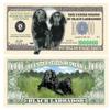 American Art Classics Pack of 50 - Black Labrador Dog Million Dollar Bill - Best Gift for Black Lab Lovers view 1
