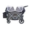 Larktale Caravan Stroller Wagon Canopy, Set of 2, Nightcliff Stone view 2