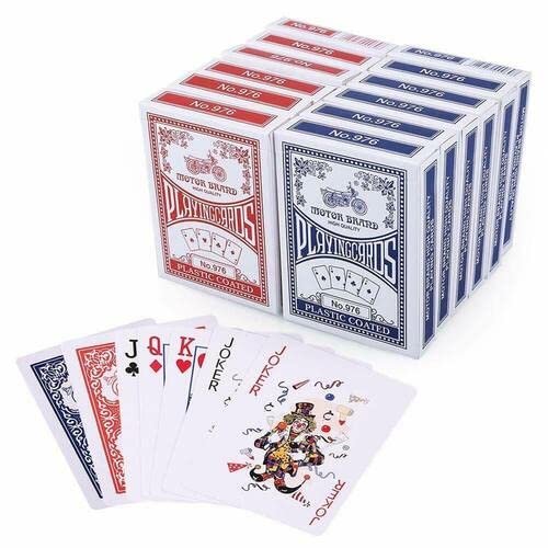 2-24 Decks Playing Cards Decks Poker Size Standard Index (24 Pack)