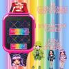 Rainbow High Kids Smartwatch with 10 Changeable Watch Faces, 3 Wallpapers, Video and Voice Recorder, Step Tracker, Fun Learning Games, Alarm, Timer, Stopwatch, and Calculator  Fits Wrists 5.5"-8.0" view 2