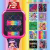 Rainbow High Kids Smartwatch with 10 Changeable Watch Faces, 3 Wallpapers, Video and Voice Recorder, Step Tracker, Fun Learning Games, Alarm, Timer, Stopwatch, and Calculator  Fits Wrists 5.5"-8.0" view 4