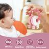 YAPROMO Baby Teething Keys - Soft Silicone Keys Teether, Cute Chew Toys for 3-18 Months Infants & Toddlers, Perfect for Baby Girls, BPA Free view 3