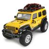 RCLIONS Aluminum Alloy Front Bumper and Rear Bumper with LED Taillight for Axial SCX24 AXI00002 JLU CRC 1/24th RC Crawler Truck Car Upgrades view 2