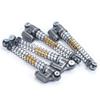 1/24th 48mm RC Car Shocks Aluminum Alloy Absorber Damper for All AXIAL SCX24 AXI90081 Deadbolt AXI00005 Gladiator AXI00006 Bronco, Grey view 3