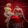 1/12 Scale Female Action Figure, 6 inch Girl Super-Flexible Seamless Body Doll Collection (T03A Pale Skin) view 4