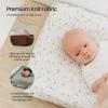 Copper Pearl Premium Knit Changing Pad Cover Soft, Stylish, and Universal Fit for All Standard Diaper Changing Pads, Trendy Design Changing Pad Covers, Lime view 3
