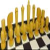 4 Queens - 4" King Modern Staunton Black Berliner Chess Men Set W/ 18 Faux Leather Board view 3