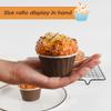Hagao Fake Cupcake Simulation Sprinkle Artificial Food Cake Mixed Play Food Model Kitchen Decoration 6 pcs Set B view 3