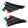 Hbaebdoo Winglet Aerodynamic Wing Kit Spoiler Wind Flow Fixing Wing for S1000RR V4 -10R R1,Matte Black view 1