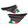 Hbaebdoo Winglet Aerodynamic Wing Kit Spoiler Wind Flow Fixing Wing for S1000RR V4 -10R R1,Matte Black view 3