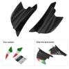 Hbaebdoo Winglet Aerodynamic Wing Kit Spoiler Wind Flow Fixing Wing for S1000RR V4 -10R R1,Matte Black view 4